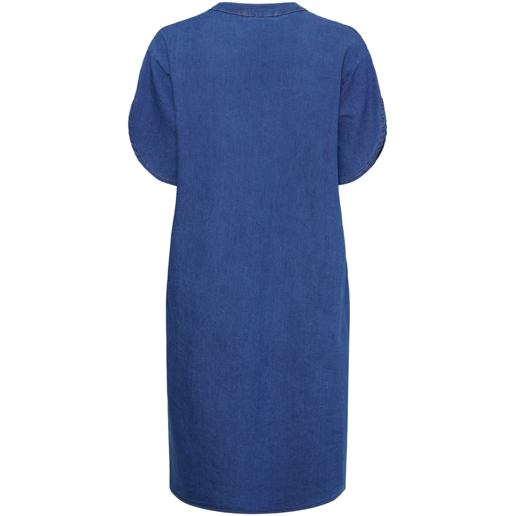 MARTA DU CHATEAU Marta du Chateau dame kjole MdcSofina SW59699 Dress Medium Blue