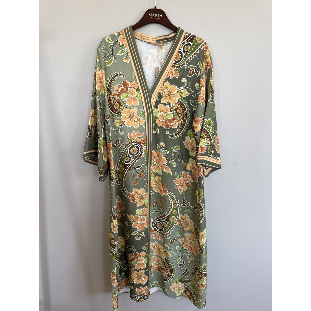 MARTA DU CHATEAU Marta du Chateau dame kjole MdcStefania 7176 Dress Military4603tpe