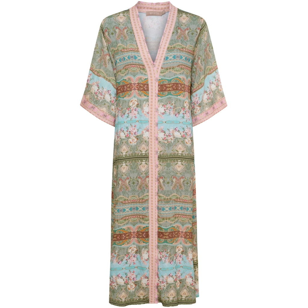 MARTA DU CHATEAU Marta du Chateau dame kjole MdcStefania 7176 Dress Military6534tpk