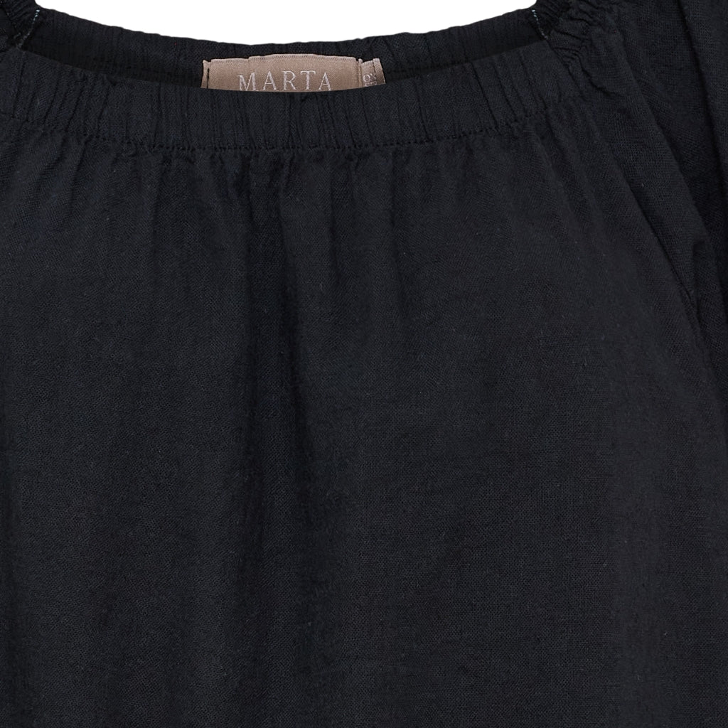 MARTA DU CHATEAU Marta du Chateau dame kjole MdcValina 26118 Dress Black