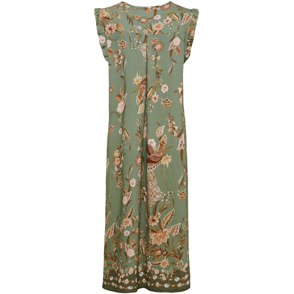 MARTA DU CHATEAU Marta du Chateau dame kjole MdcVigdis 6303 Dress Kaki3142Tps