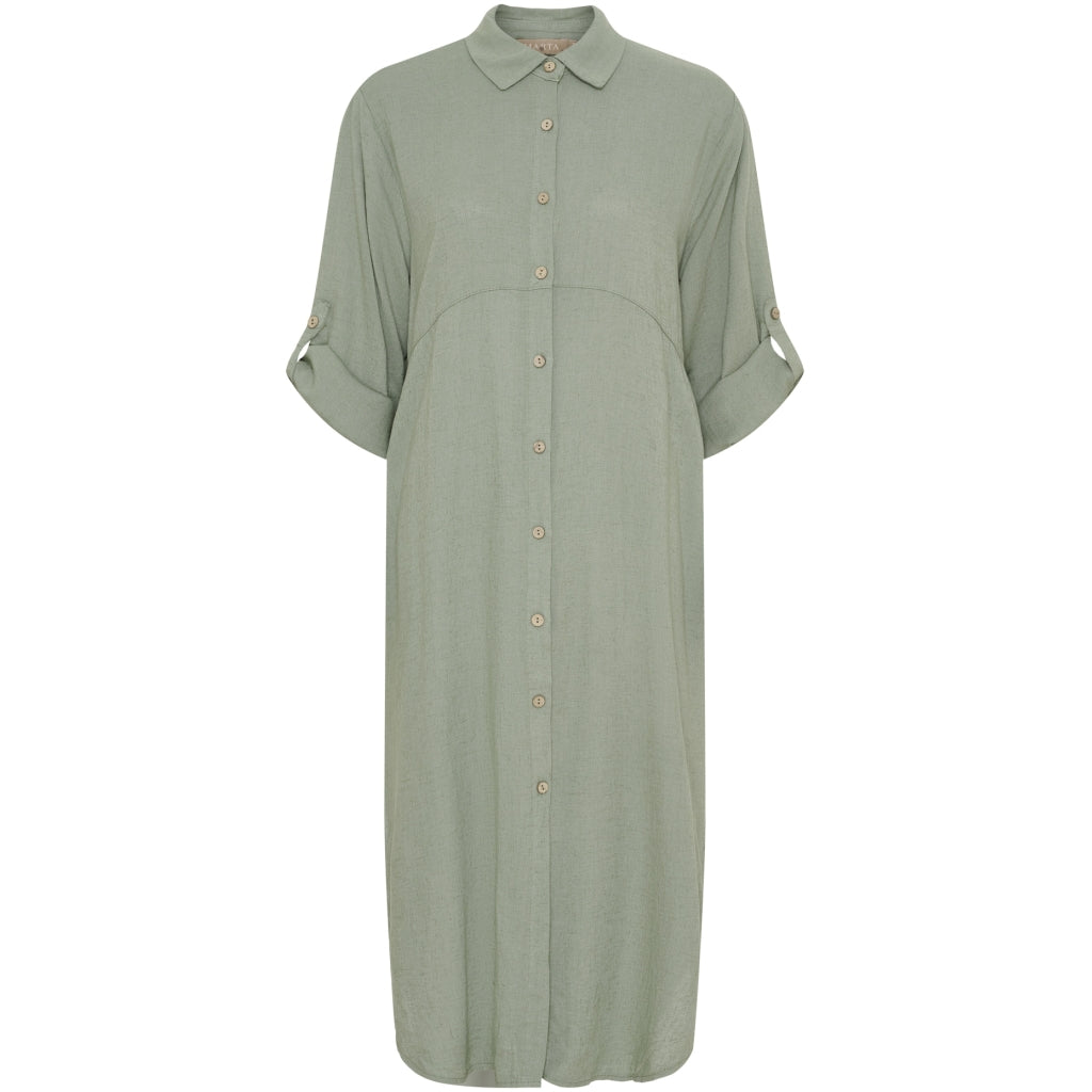 MARTA DU CHATEAU Marta du Chateau dame kjole MdcVioletta 5149 Dress Military1011