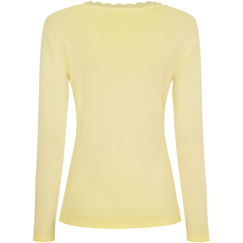 MARTA DU CHATEAU Marta du Chateau dame langærmet T-Shirt MdcCalista 2500 LS Tee Yellow