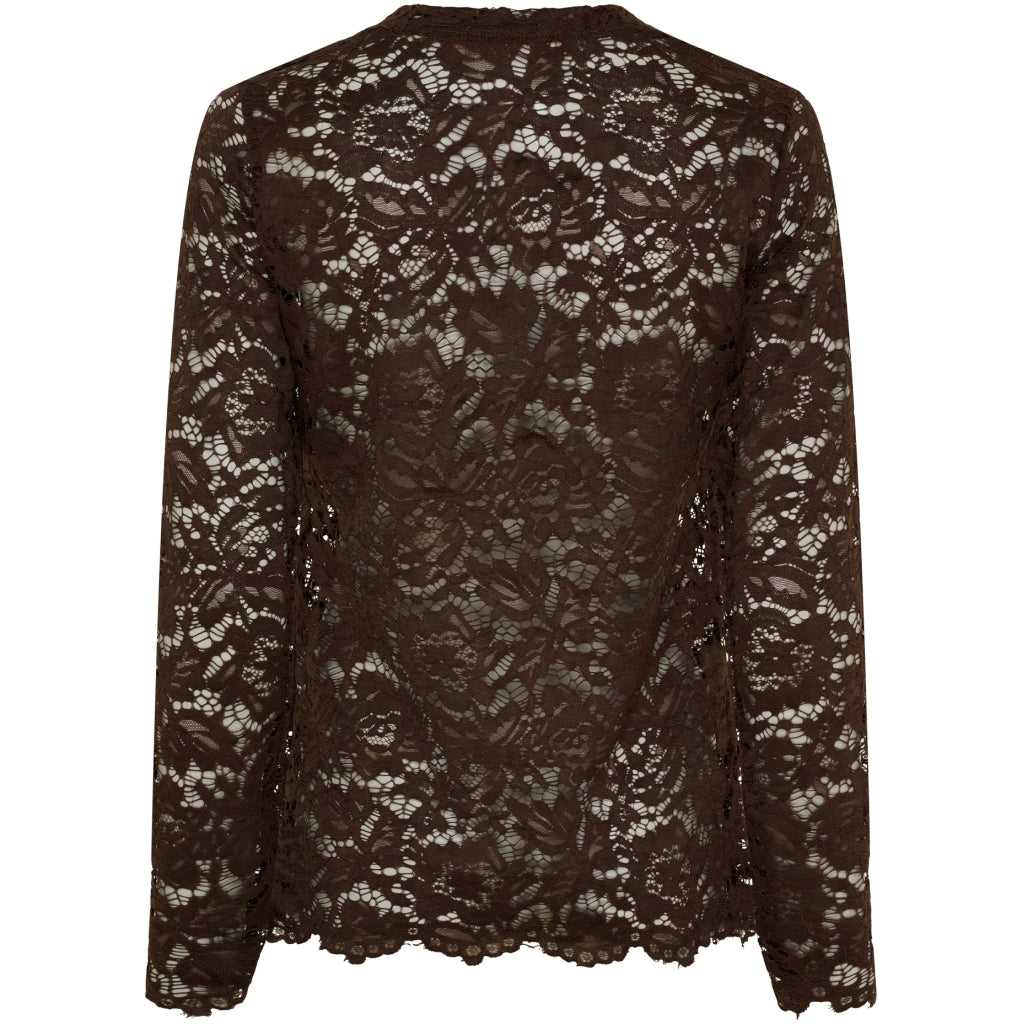 MARTA DU CHATEAU Marta du Chateau dame langærmet blonde t-shirt LS Tee Moro