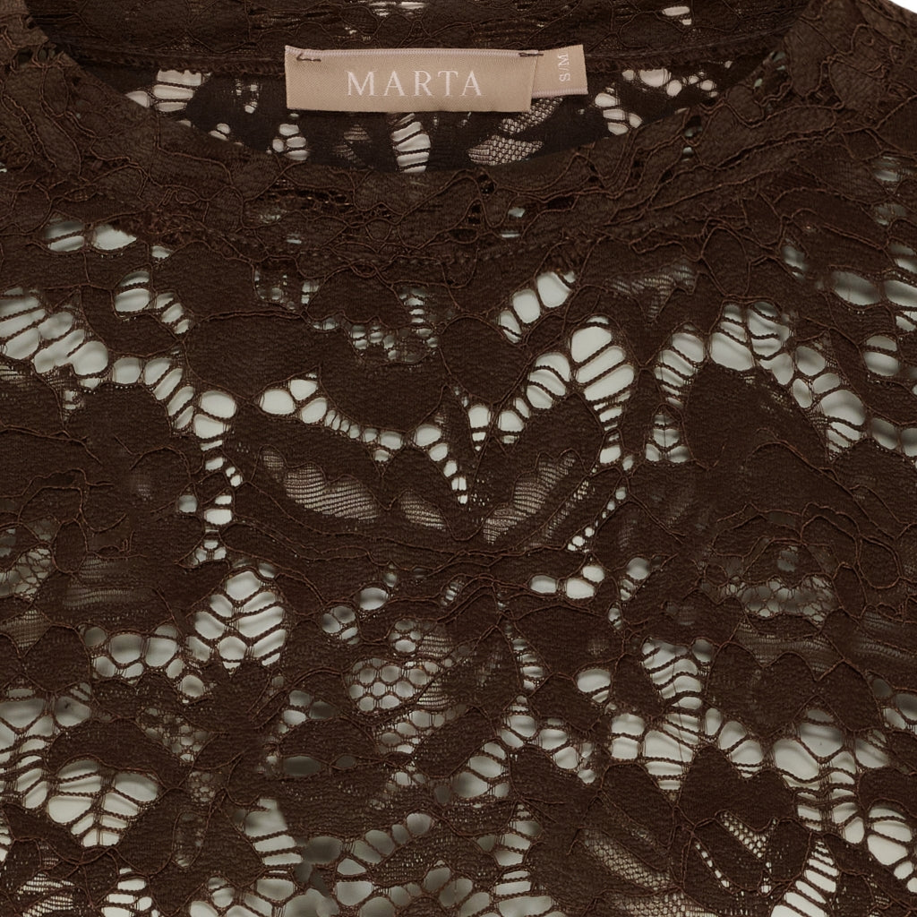 MARTA DU CHATEAU Marta du Chateau dame langærmet blonde t-shirt LS Tee Moro