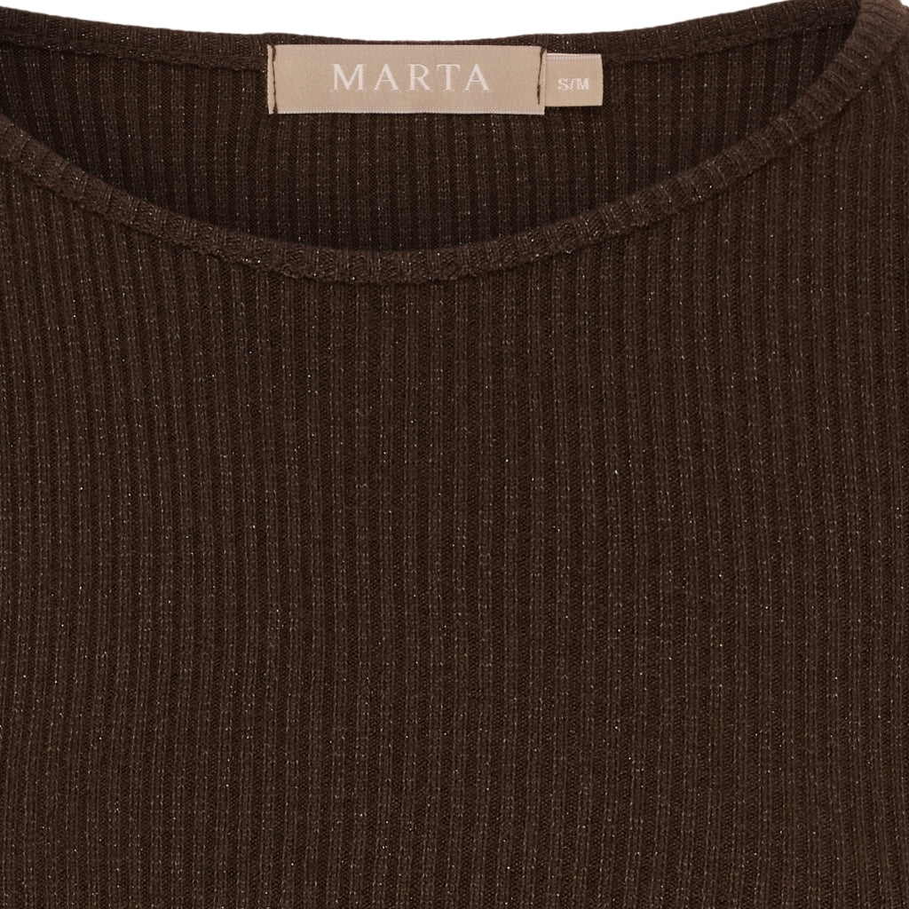 MARTA DU CHATEAU Marta du Chateau dame langærmet t-shirt 38915M LS Tee Moro1