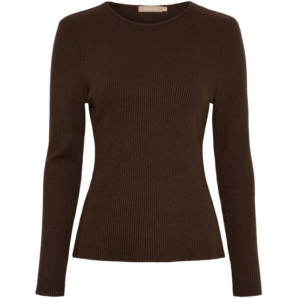 MARTA DU CHATEAU Marta du Chateau dame langærmet t-shirt 38915M LS Tee Moro1
