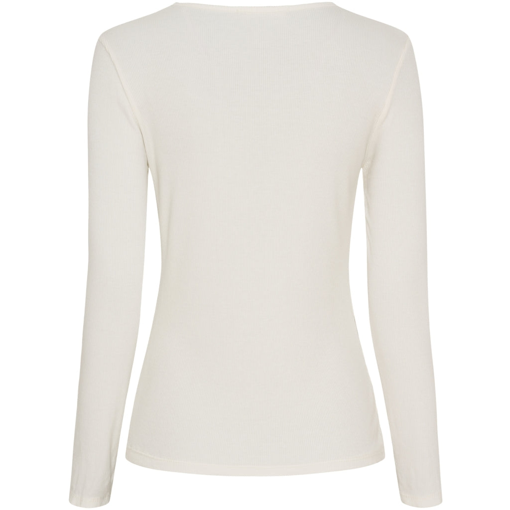 MARTA DU CHATEAU Marta du Chateau dame langærmet t-shirt MdcAster 4906 LS Tee Cream