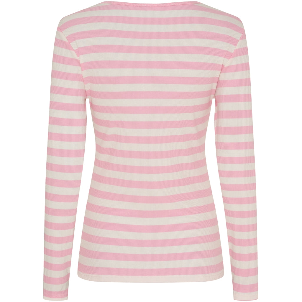 MARTA DU CHATEAU Marta du Chateau dame langærmet t-shirt MdcBegonia 7702 LS Tee Confetto