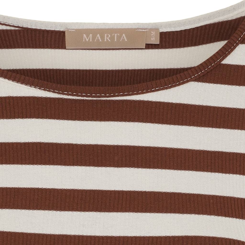 MARTA DU CHATEAU Marta du Chateau dame langærmet t-shirt MdcBegonia 7702 LS Tee Noce