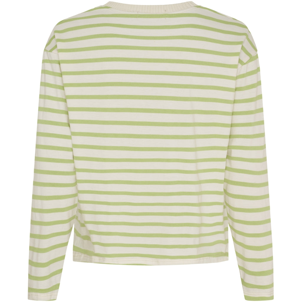 MARTA DU CHATEAU Marta du Chateau dame langærmet t-shirt MdcKara 58709 LS Tee Kiwi