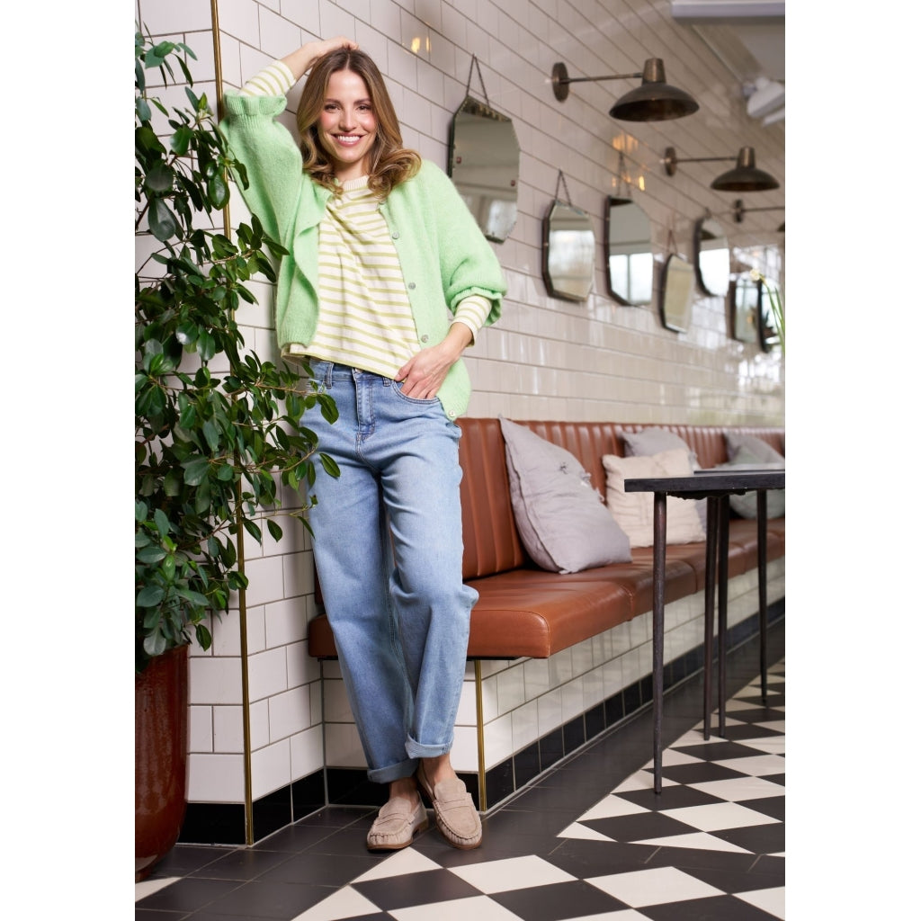 MARTA DU CHATEAU Marta du Chateau dame langærmet t-shirt MdcKara 58709 LS Tee Kiwi