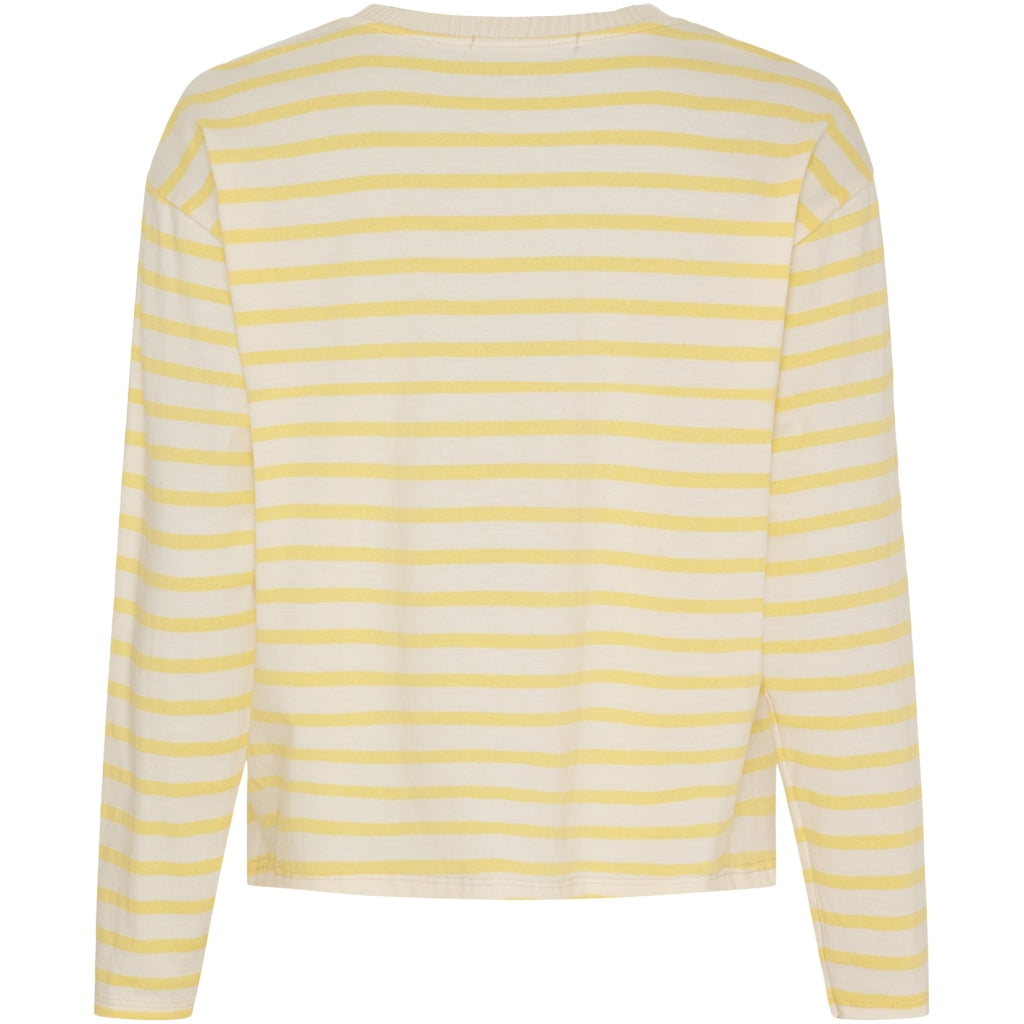 MARTA DU CHATEAU Marta du Chateau dame langærmet t-shirt MdcKara 58709 LS Tee Yellow