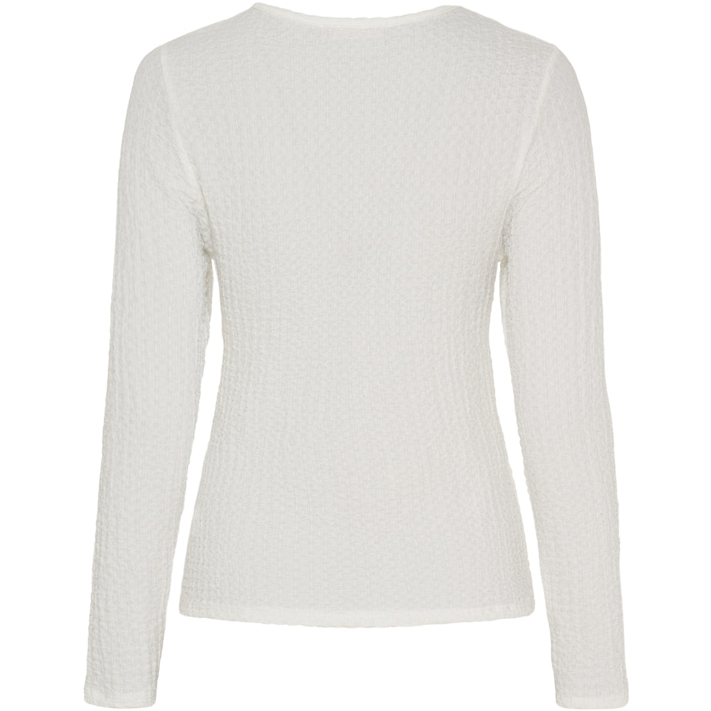 MARTA DU CHATEAU Marta du Chateau dame langærmet t-shirt MdcVionne 38915M Robyn LS Tee Panna28