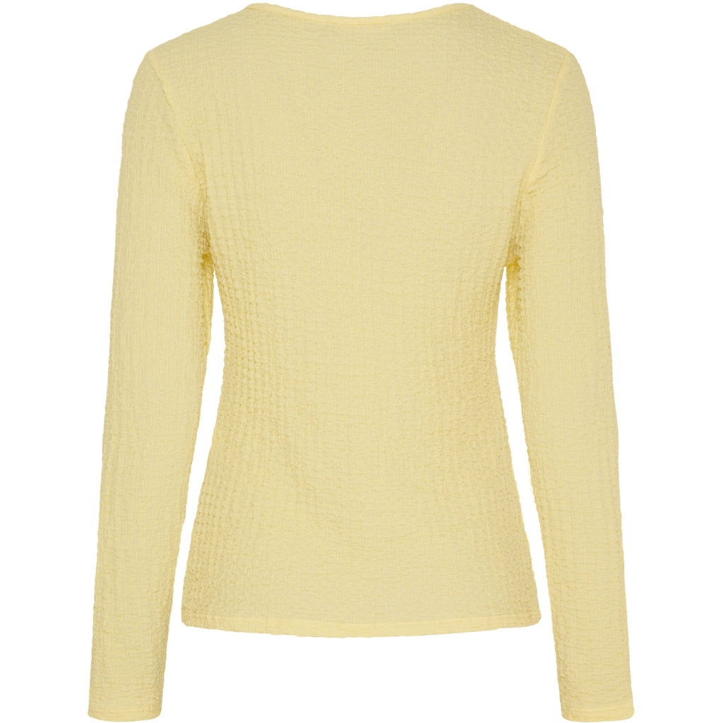 MARTA DU CHATEAU Marta du Chateau dame langærmet t-shirt MdcVionne 38915M Robyn LS Tee Yellow536