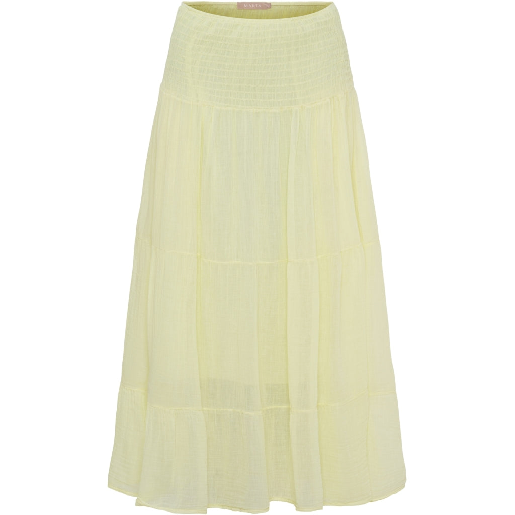 MARTA DU CHATEAU Marta du Chateau dame nederdel MdcAnora 5201G Skirt Giallo508