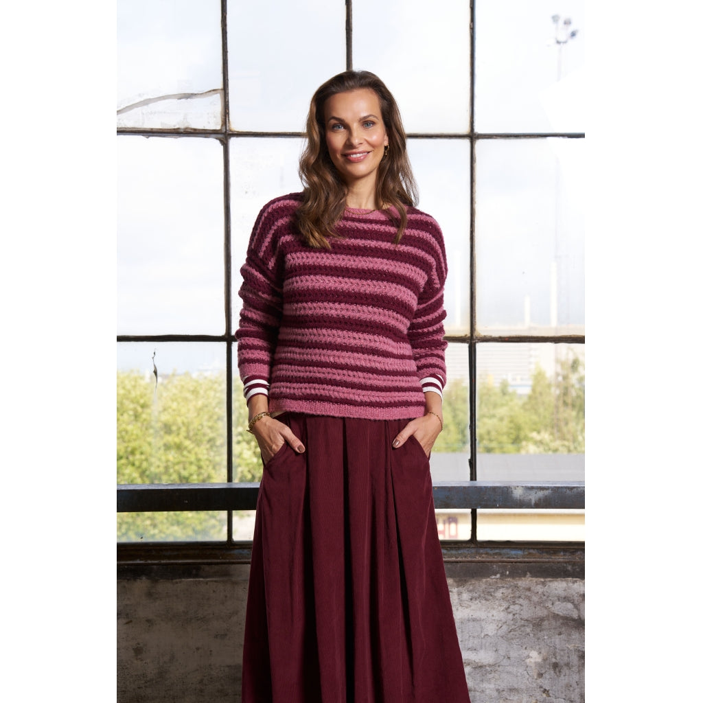 MARTA DU CHATEAU Marta du Chateau dame nederdel MdcCiela 257080V Skirt Bordeaux6269
