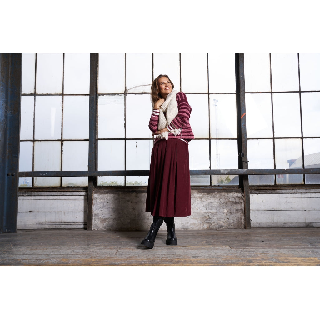 MARTA DU CHATEAU Marta du Chateau dame nederdel MdcCiela 257080V Skirt Bordeaux6269