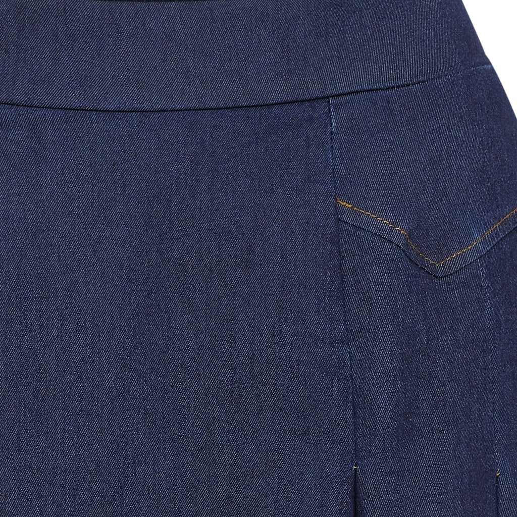 MARTA DU CHATEAU Marta du Chateau dame nederdel MdcEriana SW57123 Skirt Dark denim