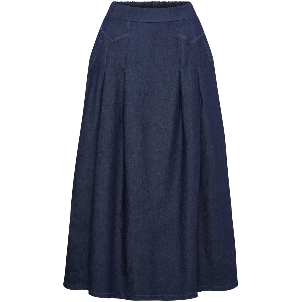 MARTA DU CHATEAU Marta du Chateau dame nederdel MdcEriana SW57123 Skirt Dark denim