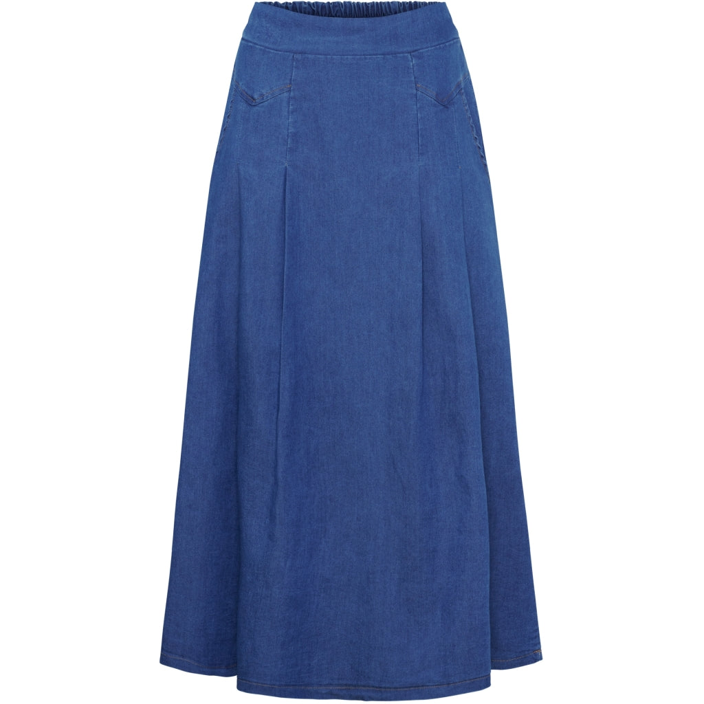 MARTA DU CHATEAU Marta du Chateau dame nederdel MdcEriana SW57123 Skirt Medium Blue
