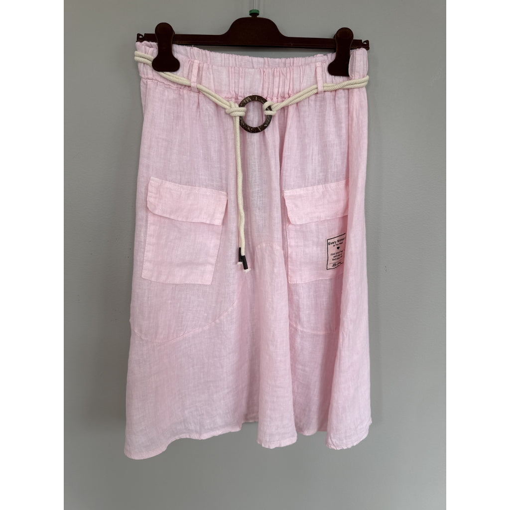 MARTA DU CHATEAU Marta du Chateau dame nederdel MdcEvania 70097 Skirt Baby Pink