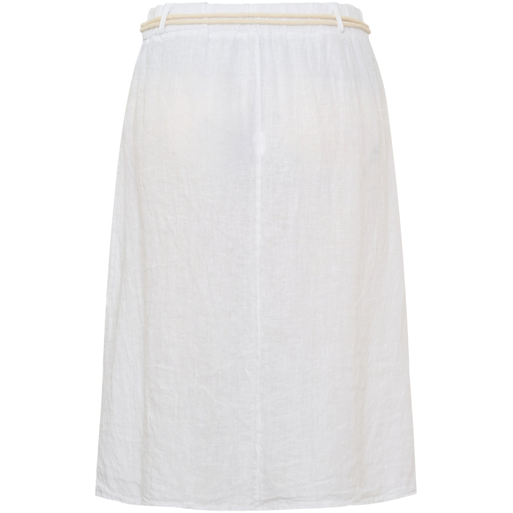 MARTA DU CHATEAU Marta du Chateau dame nederdel MdcEvania 70097 Skirt White
