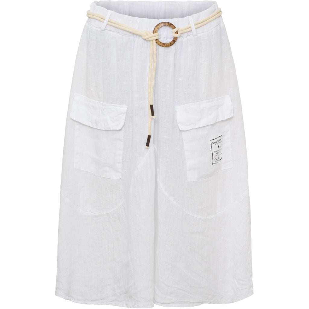MARTA DU CHATEAU Marta du Chateau dame nederdel MdcEvania 70097 Skirt White