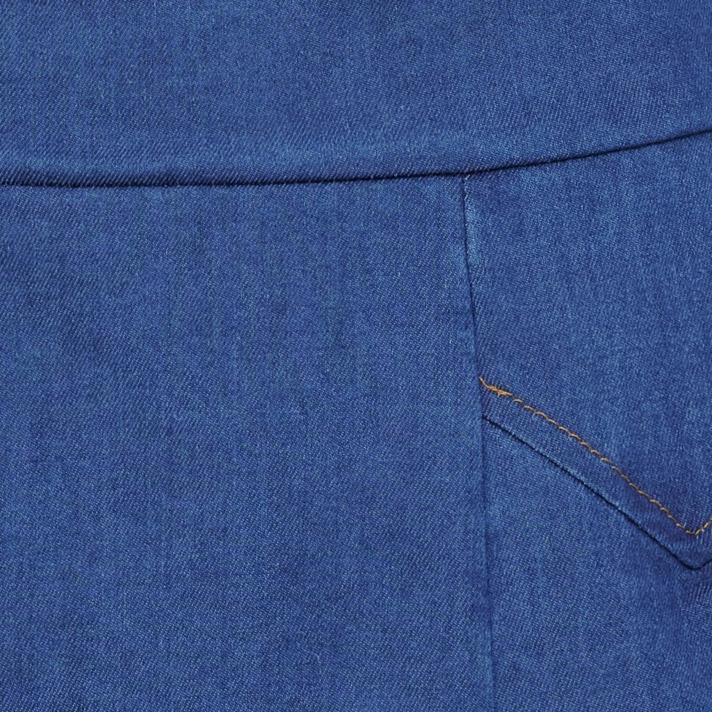 MARTA DU CHATEAU Marta du Chateau dame nederdel MdcEverly SW57106 Skirt Medium Blue