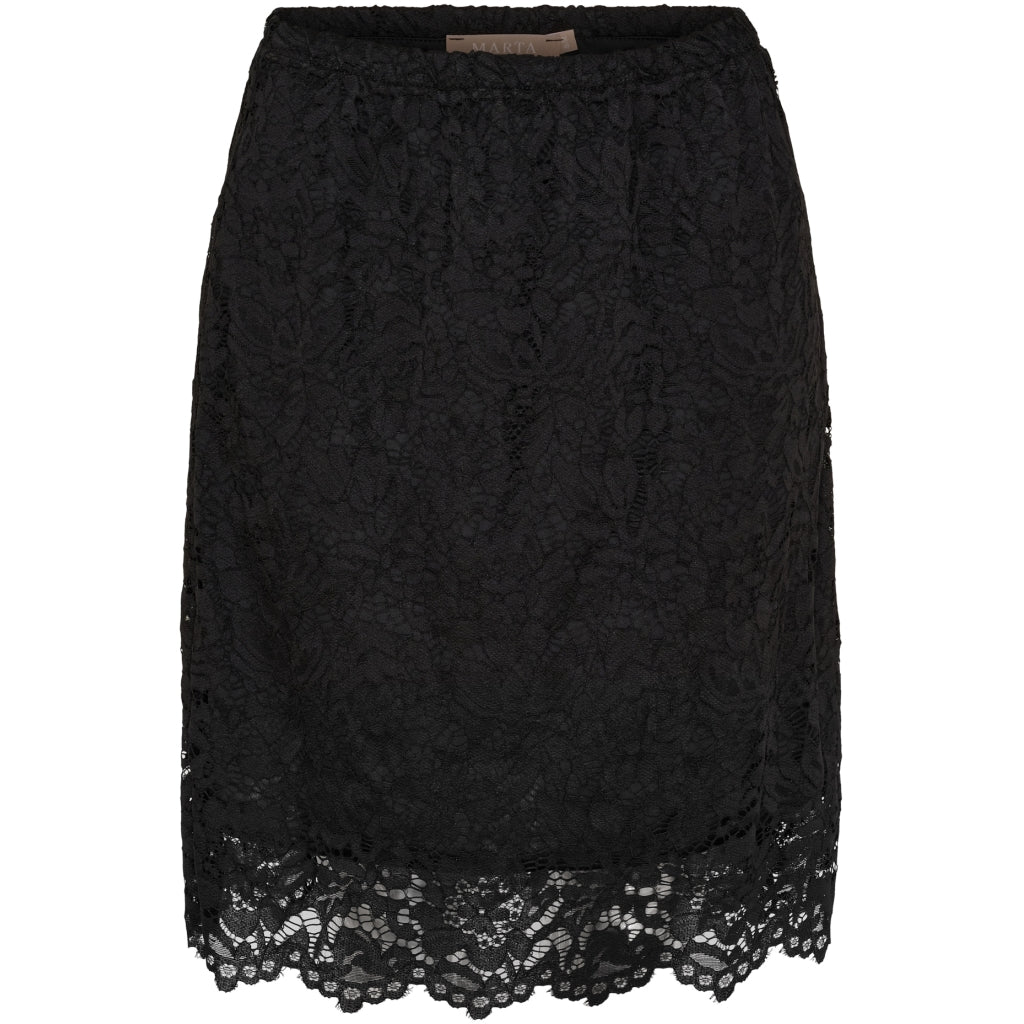 MARTA DU CHATEAU Marta du Chateau dame nederdel MdcGeyser 7653 Skirt Black