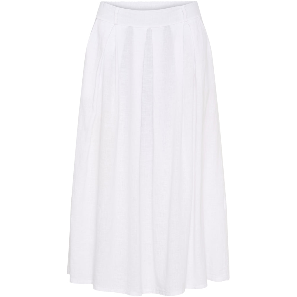 MARTA DU CHATEAU Marta du Chateau dame nederdel MdcLeona 257029 Skirt Optical White
