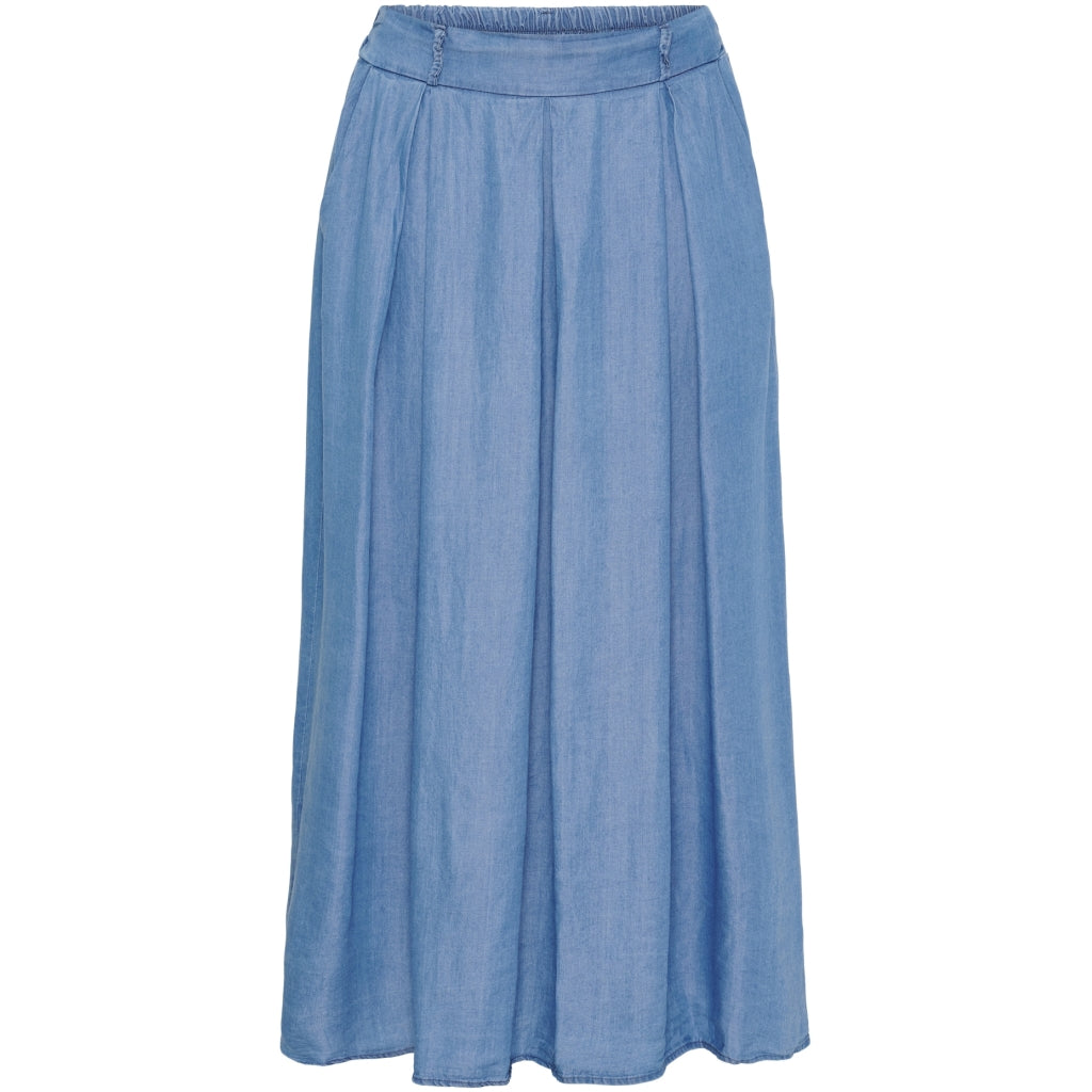 MARTA DU CHATEAU Marta du Chateau dame nederdel MdcLeona 257038 Skirt Medium Blue