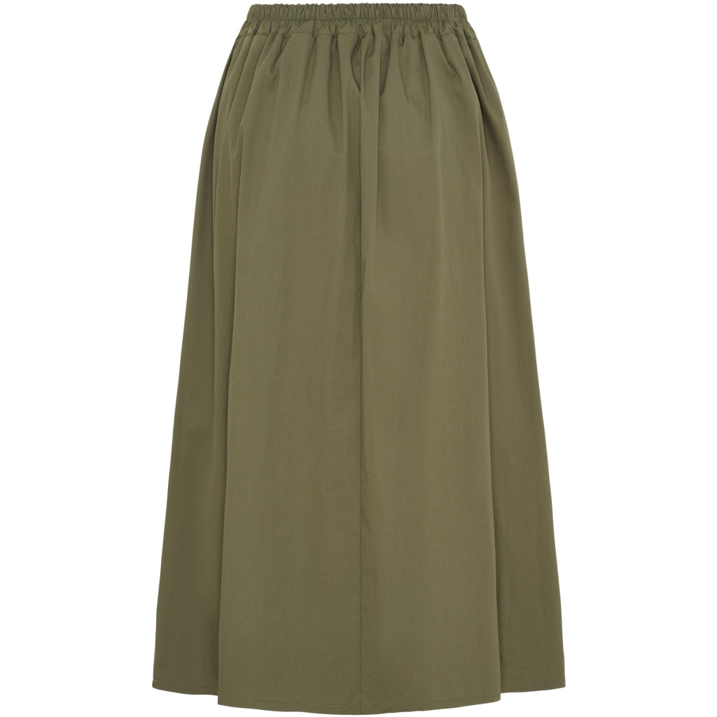 MARTA DU CHATEAU Marta du Chateau dame nederdel MdcLinnea 257050 Skirt Army