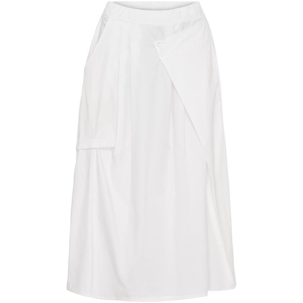 MARTA DU CHATEAU Marta du Chateau dame nederdel MdcLinnea 257050 Skirt Optical White