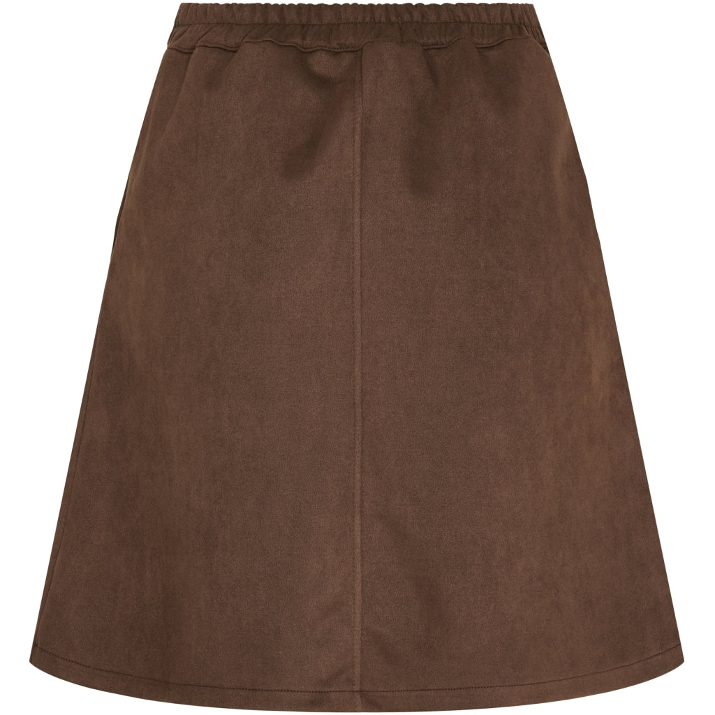 MARTA DU CHATEAU Marta du Chateau dame nederdel MdcLisbeth 267008 Skirt Brown276