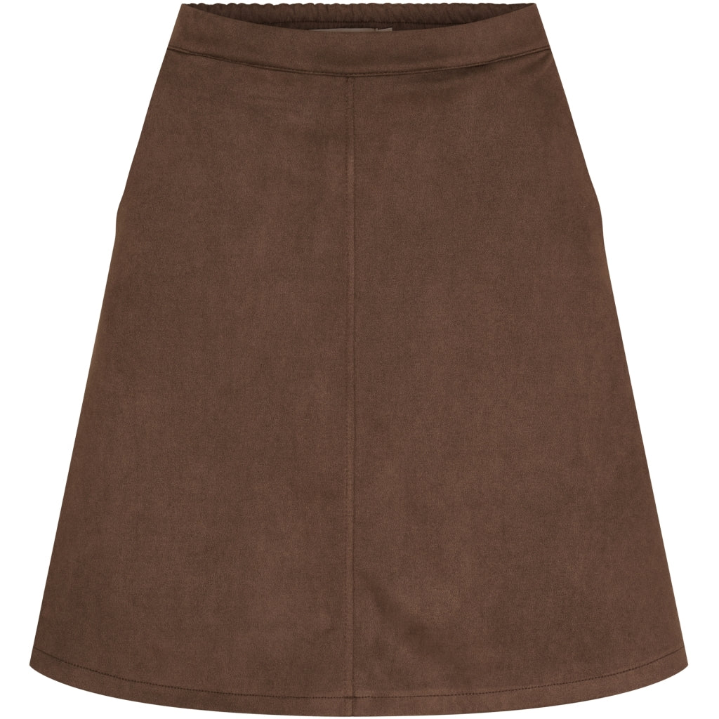 MARTA DU CHATEAU Marta du Chateau dame nederdel MdcLisbeth 267008 Skirt Brown276