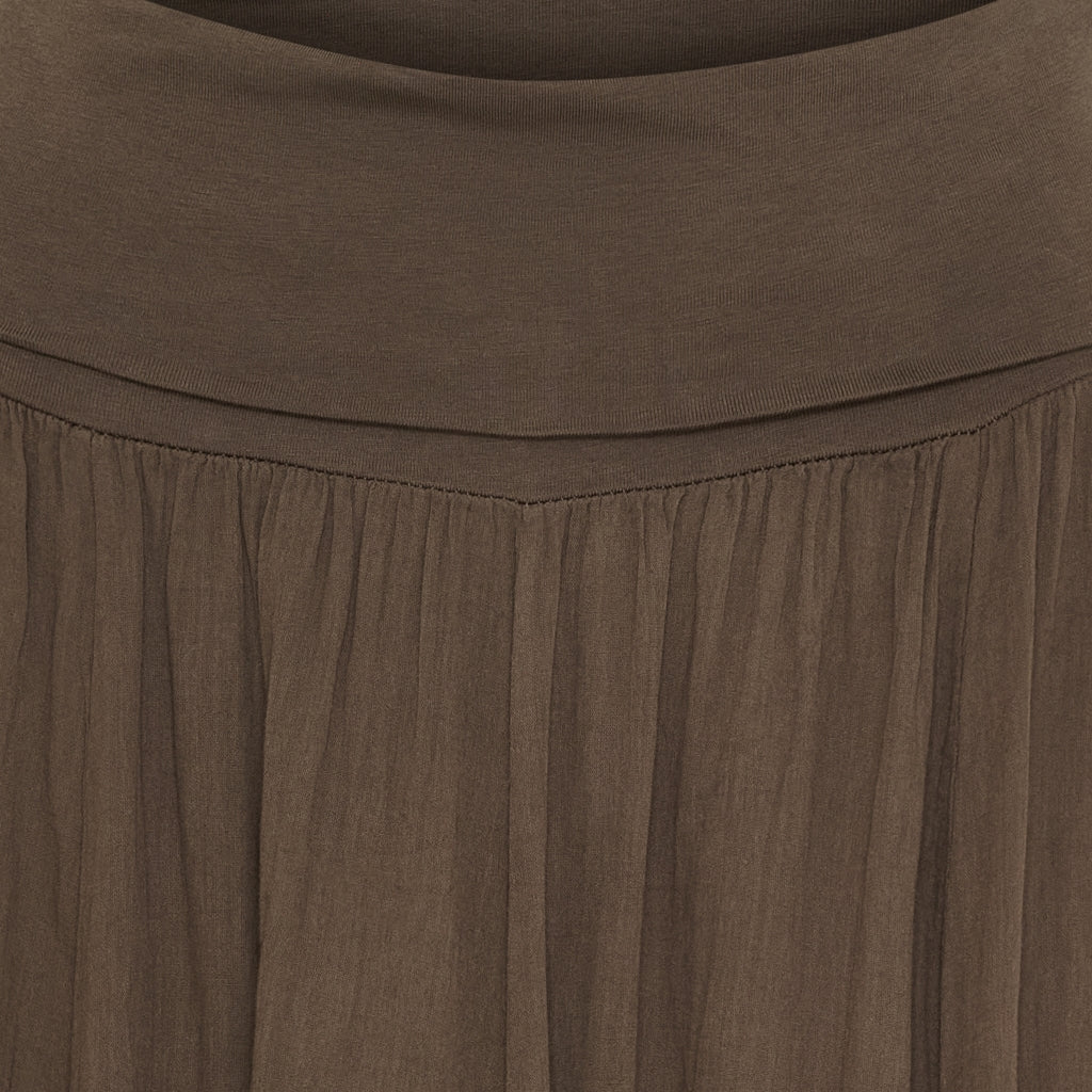 MARTA DU CHATEAU Marta du Chateau dame nederdel MdcMagna 23087 Skirt Choco