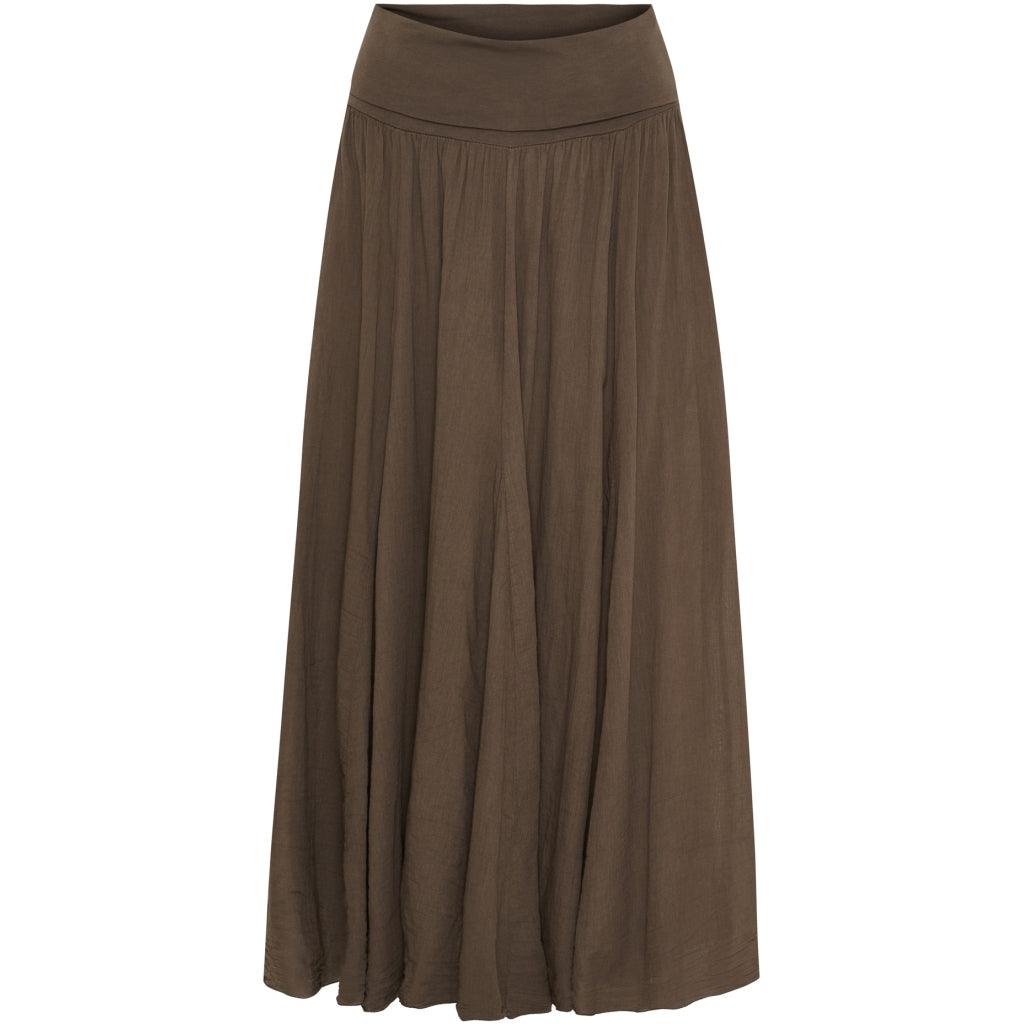 MARTA DU CHATEAU Marta du Chateau dame nederdel MdcMagna 23087 Skirt Choco
