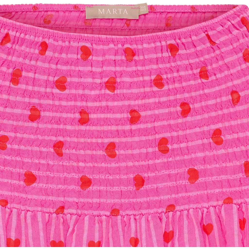 MARTA DU CHATEAU Marta du Chateau dame nederdel MdcNastasja 5201P Skirt Fuxia