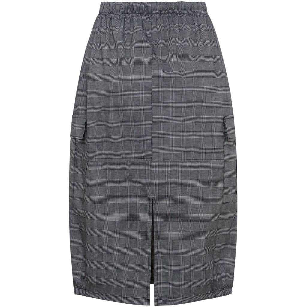 MARTA DU CHATEAU Marta du Chateau dame nederdel MdcPeridot 57179 Skirt Blue Check