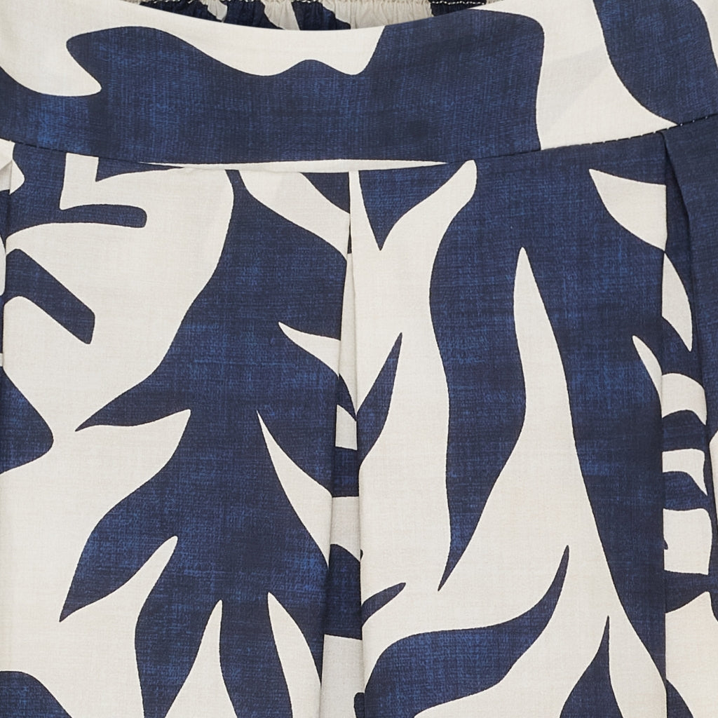 MARTA DU CHATEAU Marta du Chateau dame nederdel MdcRenata 4911Tela Skirt Blue