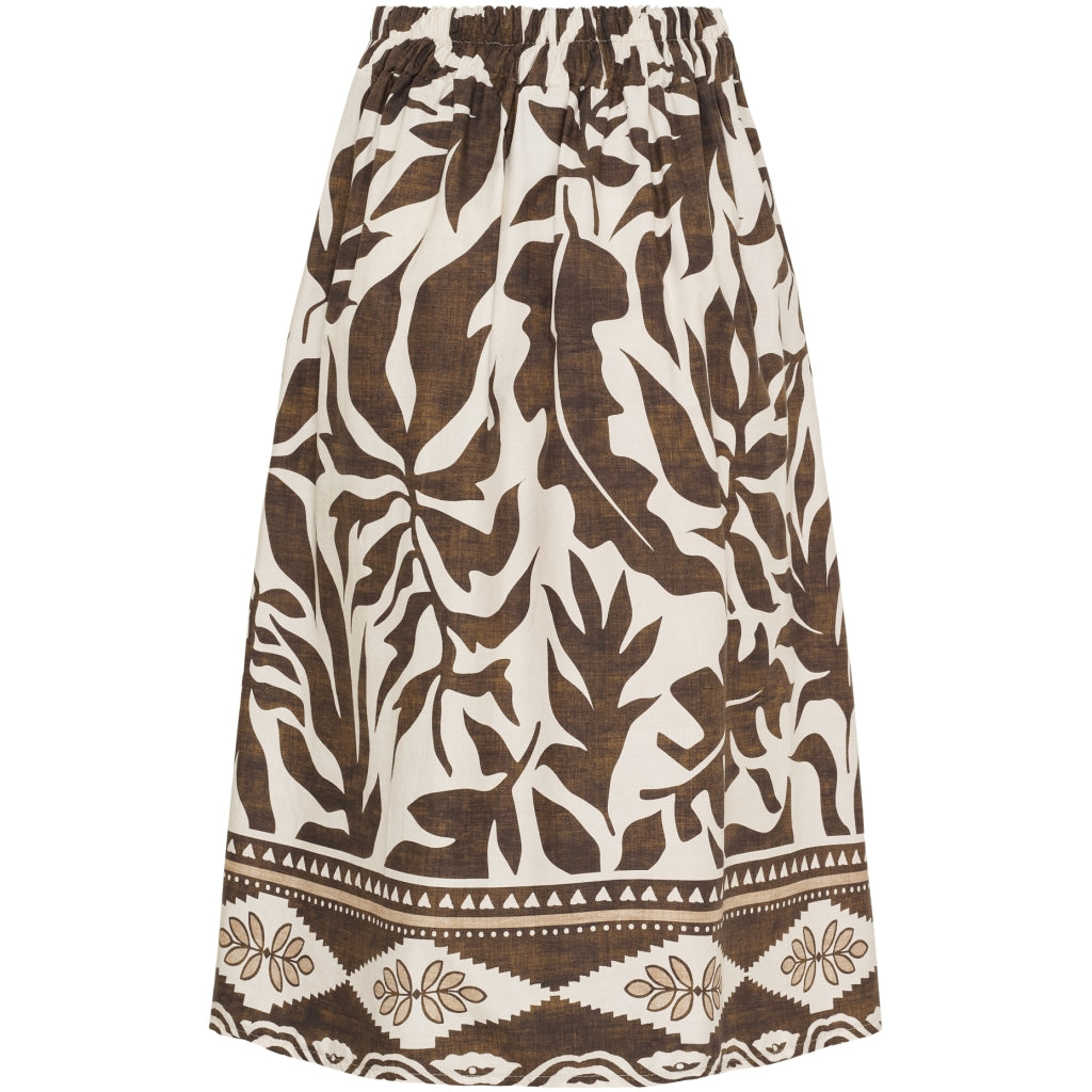 MARTA DU CHATEAU Marta du Chateau dame nederdel MdcRenata 4911Tela Skirt Moro