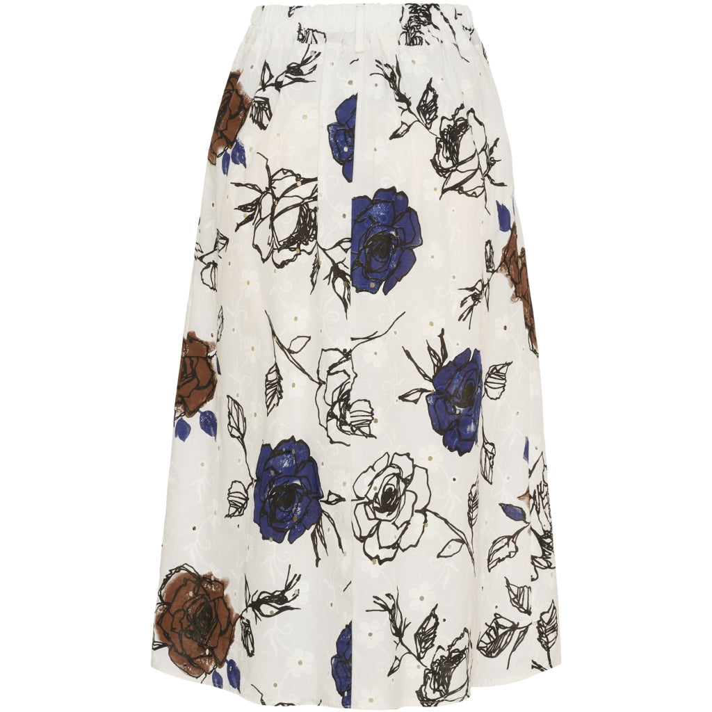 MARTA DU CHATEAU Marta du Chateau dame nederdel MdcSadie 257043 Skirt Dark Blue Moro