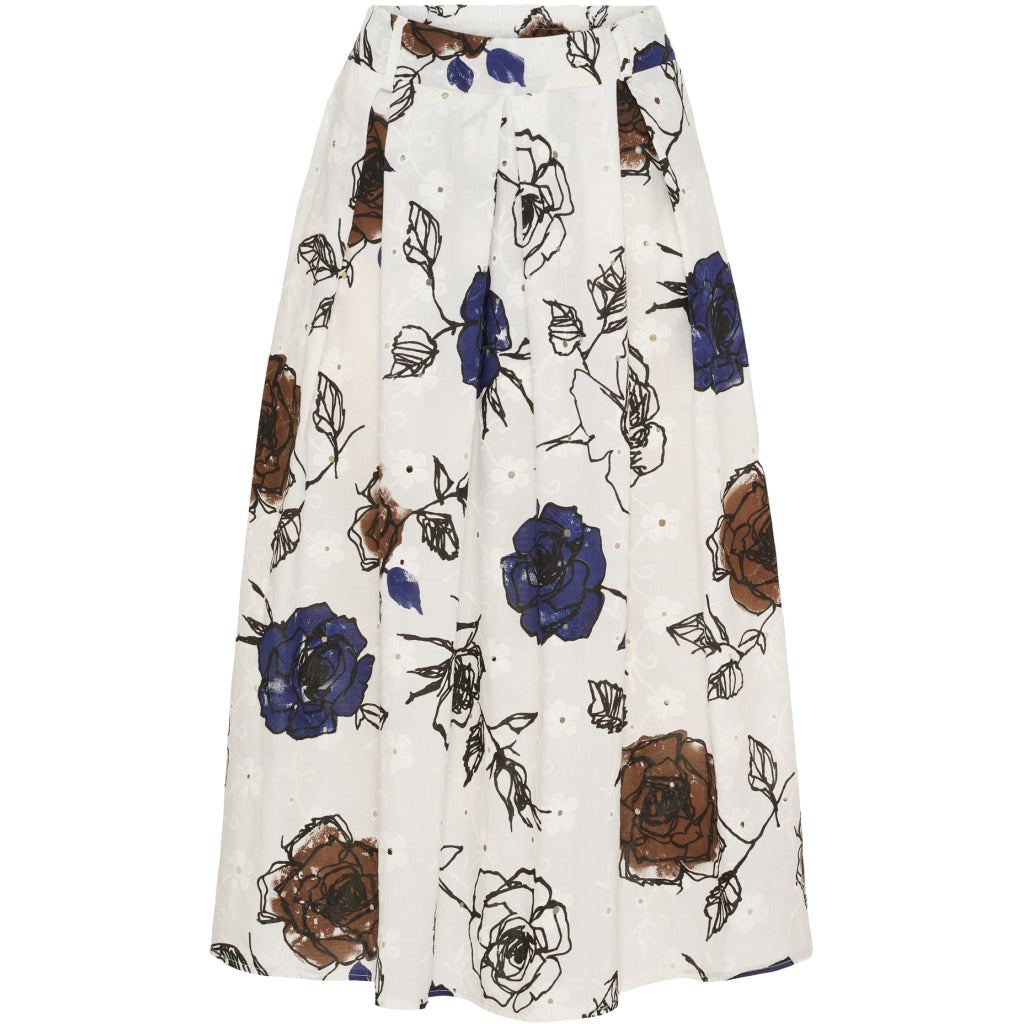 MARTA DU CHATEAU Marta du Chateau dame nederdel MdcSadie 257043 Skirt Dark Blue Moro