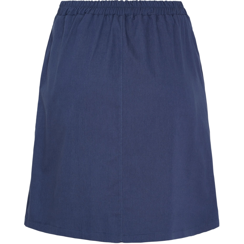 MARTA DU CHATEAU Marta du Chateau dame nederdel MdcSidsel 57089Malfa Skirt Dark denim