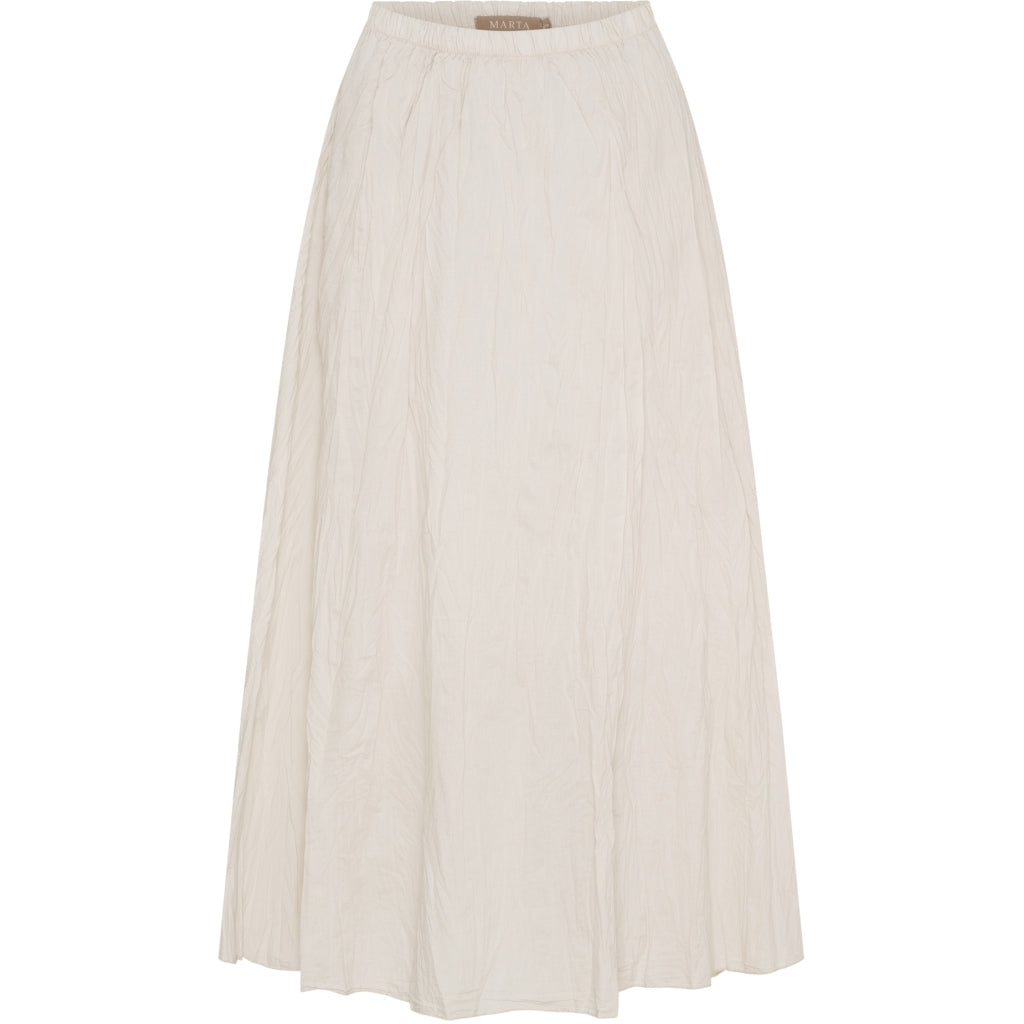 MARTA DU CHATEAU Marta du Chateau dame nederdel MdcVela 257052 Skirt Beige1752