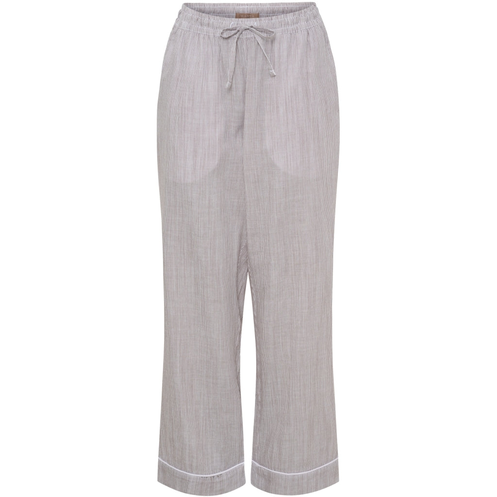 MARTA DU CHATEAU Marta du Chateau dame pyjamas bukser MdcPilan MN140125-001 Pant Light Brown