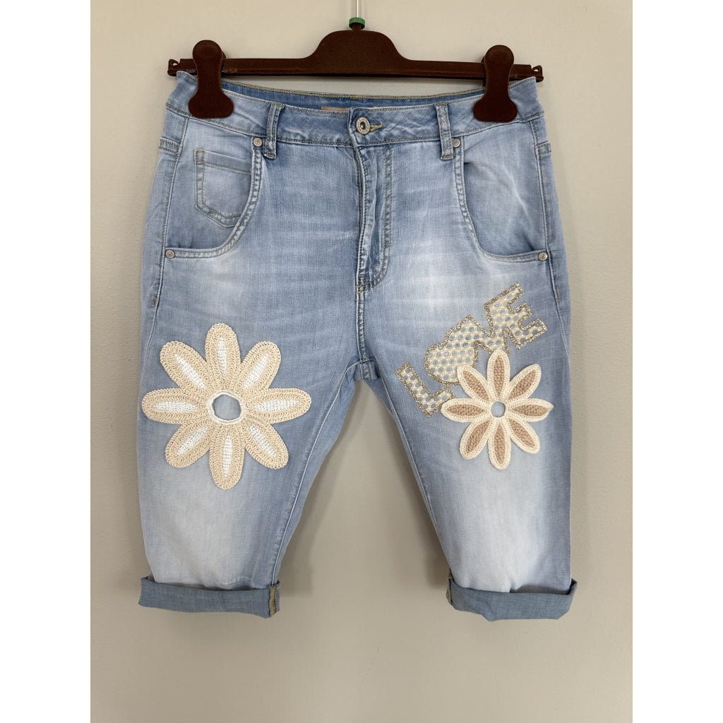 MARTA DU CHATEAU Marta du Chateau dame shorts MdcBuppha SW18049 Jeans Denim