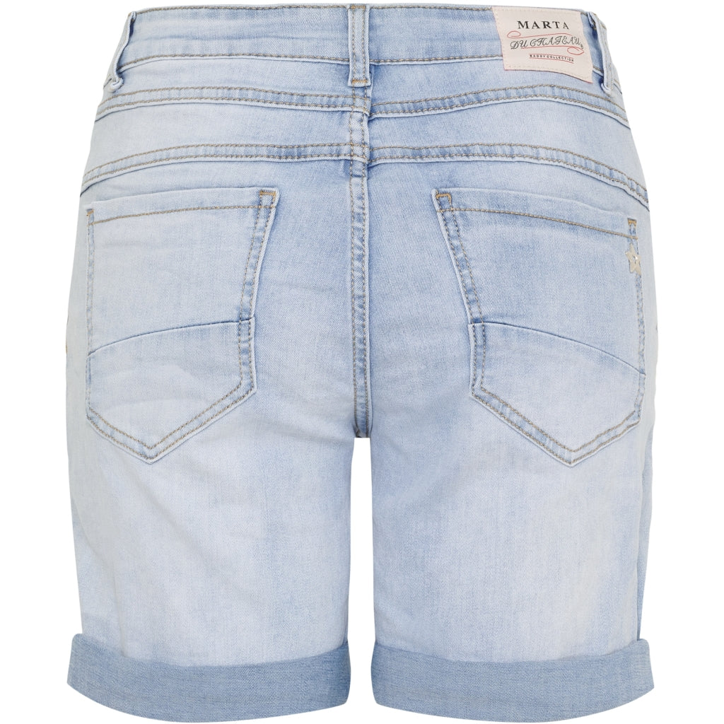 MARTA DU CHATEAU Marta du Chateau dame shorts MdcKaia MDC207-26106 Shorts Denim