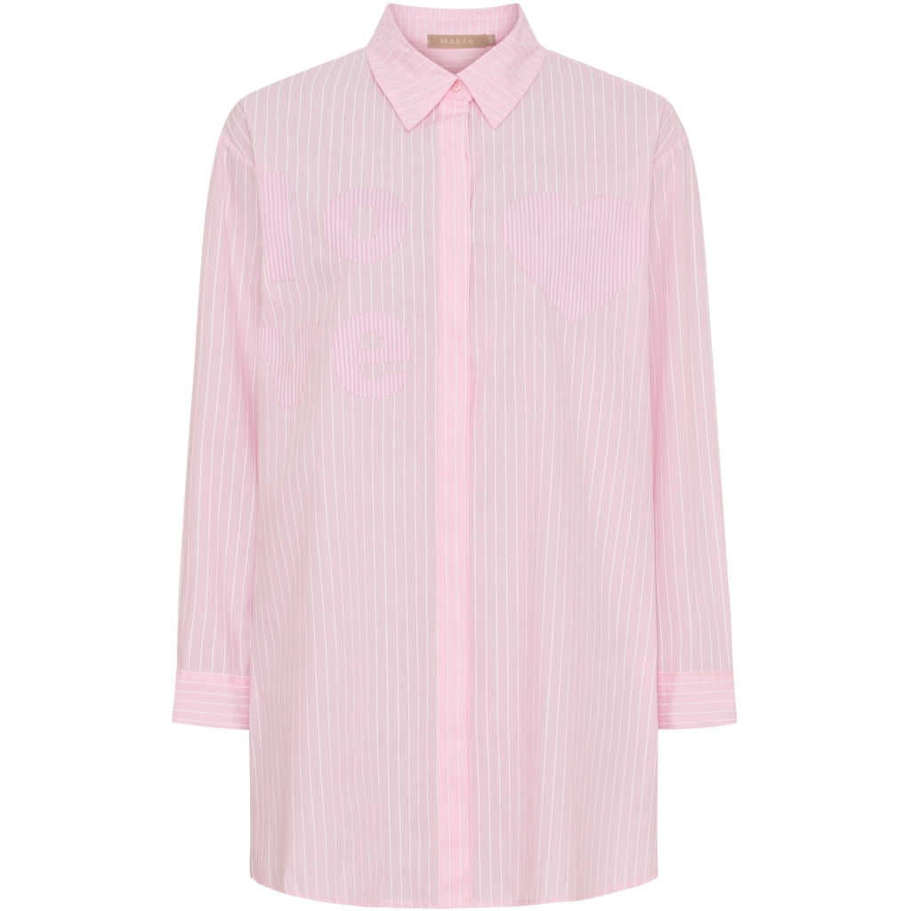 MARTA DU CHATEAU Marta du Chateau dame skjorte MdcAlina 259421 Shirt Pink49